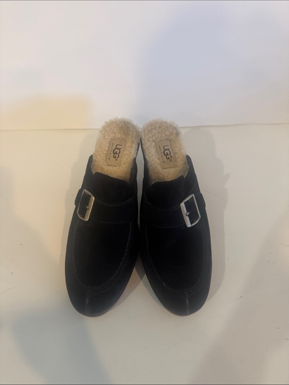 UGG Isabella Heeled Clogs Shoes - Picture 3 of 5